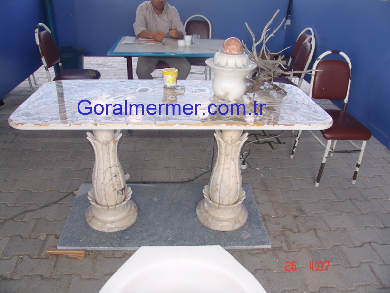 mermer sehpa